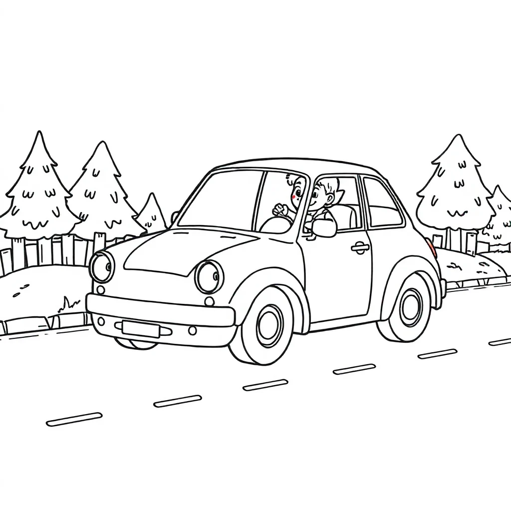 Cars coloring pages