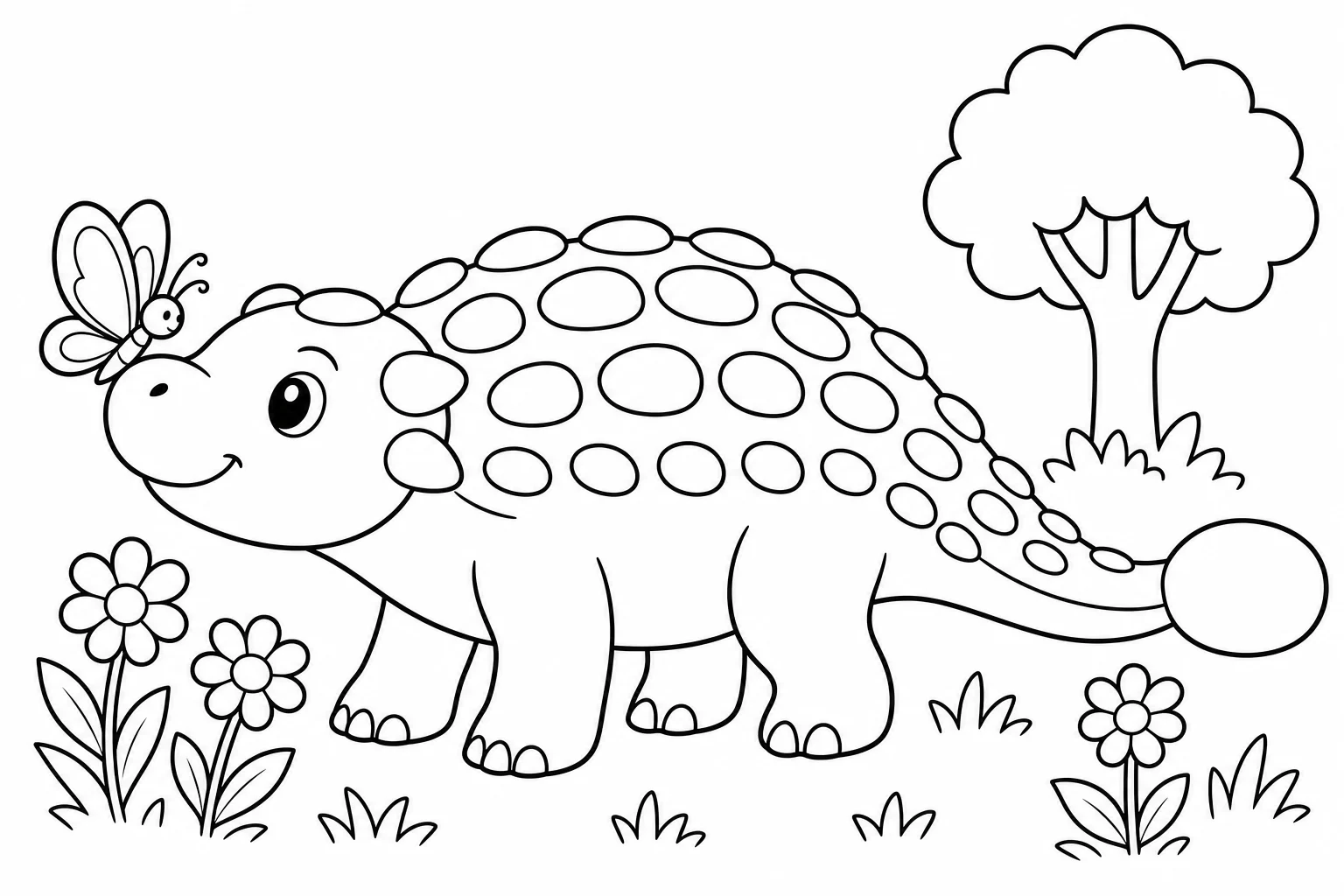 Dinosaurs coloring pages