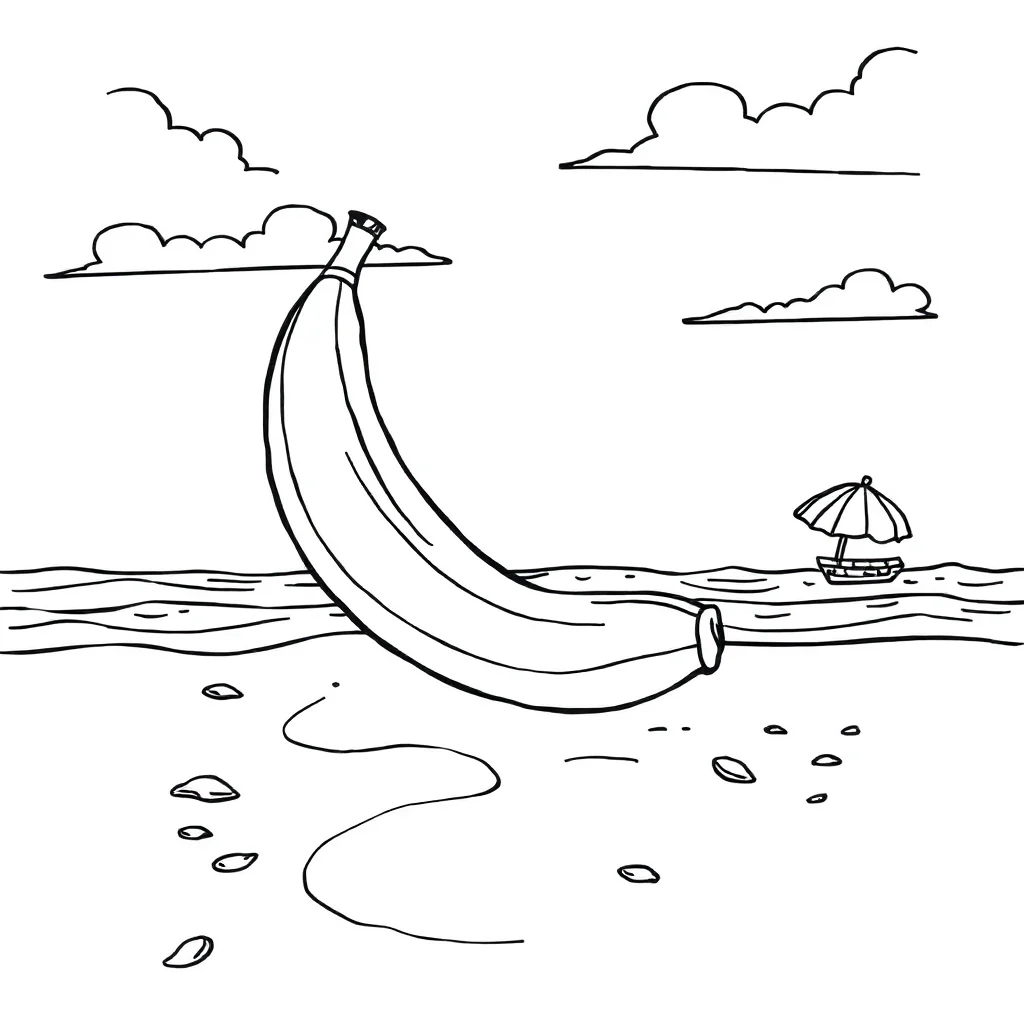 Fruits coloring pages