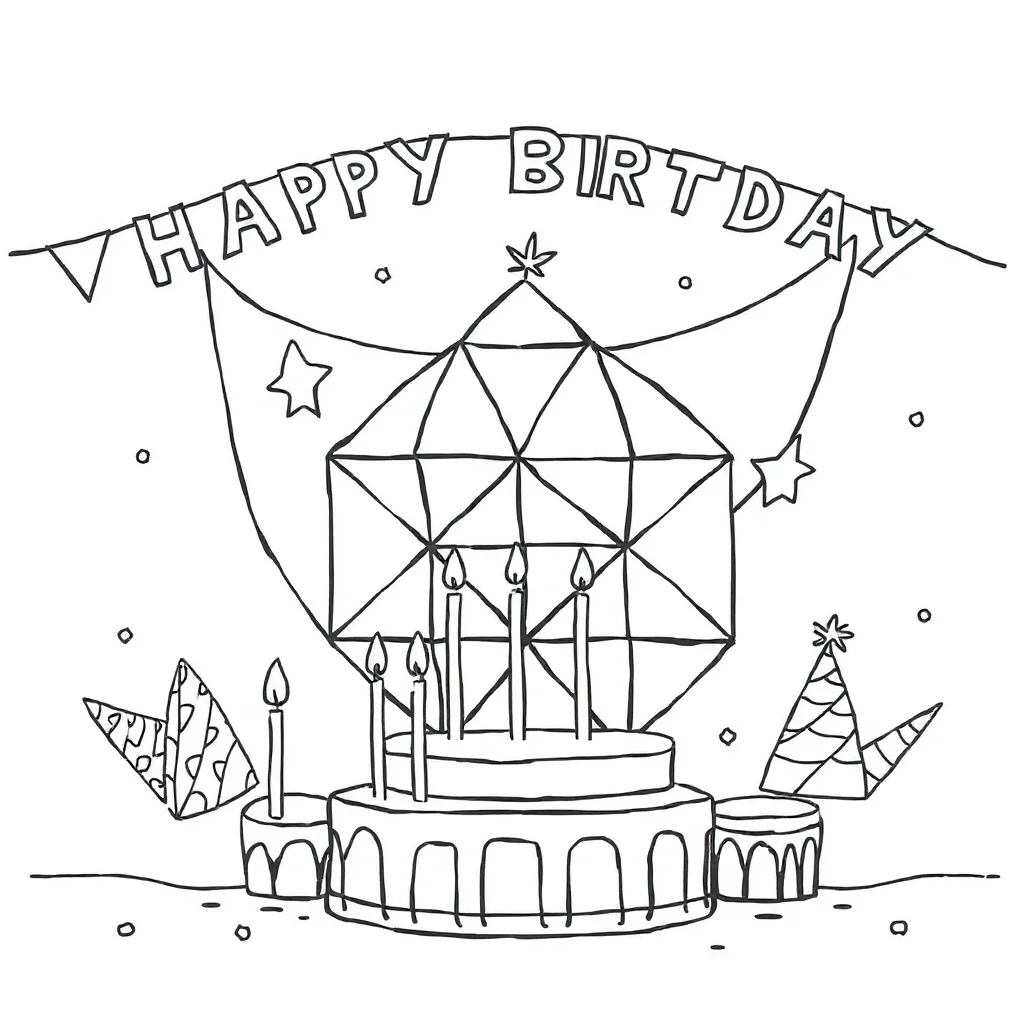 Geometric Patterns coloring pages