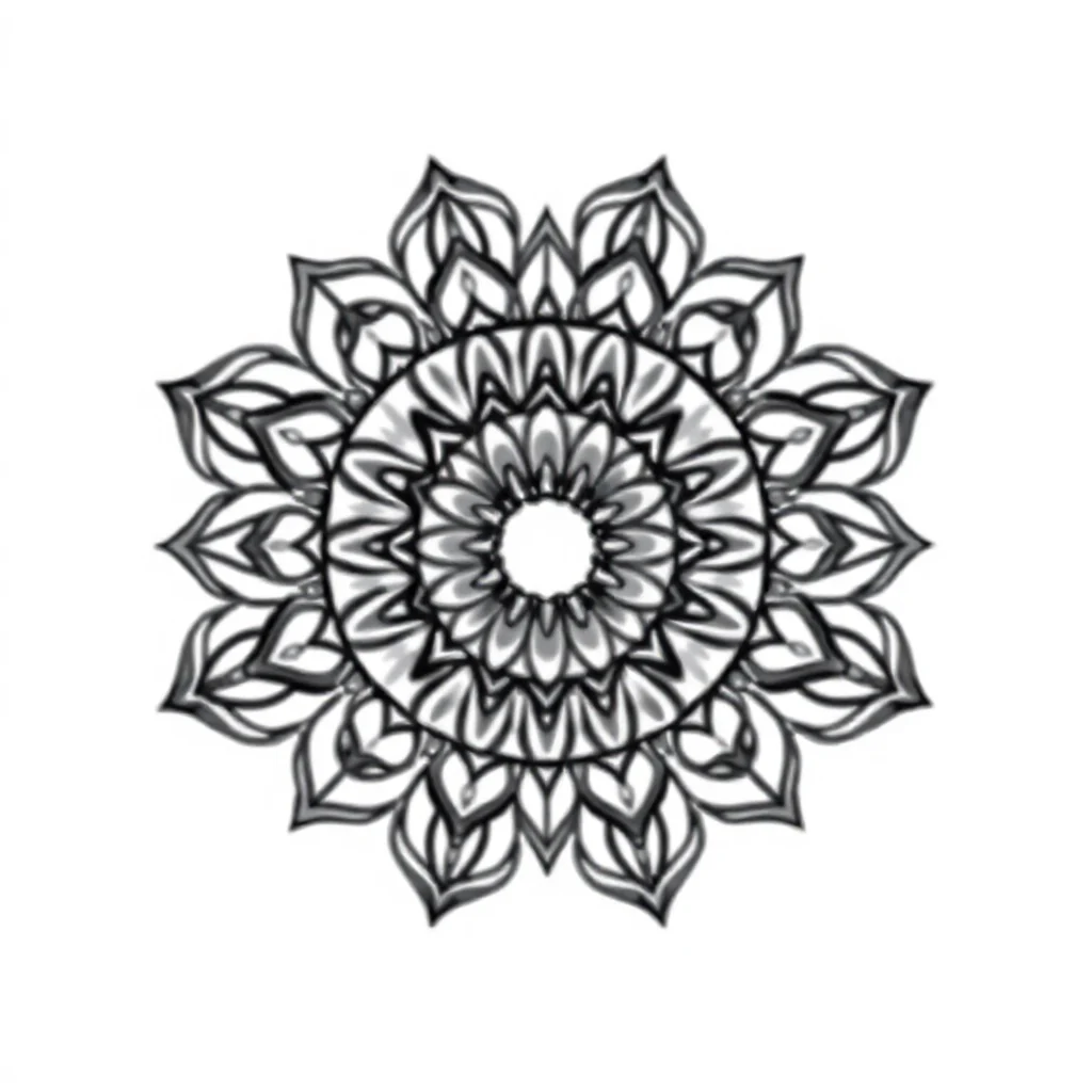 Hearts a heart mandala — easy hearts coloring page (ages 2–5)