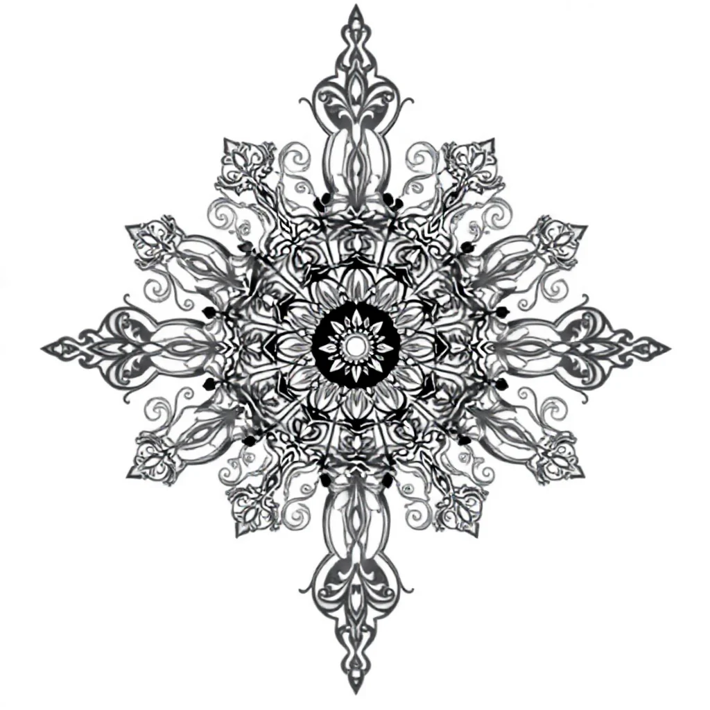 Kaleidoscope coloring pages