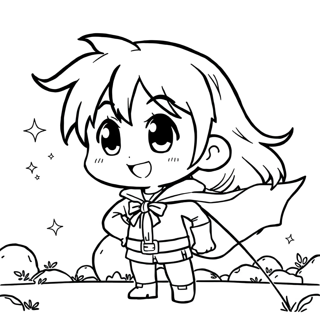 Kuromi coloring pages