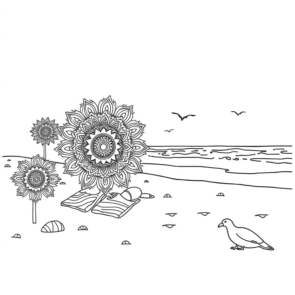 Mandalas coloring pages