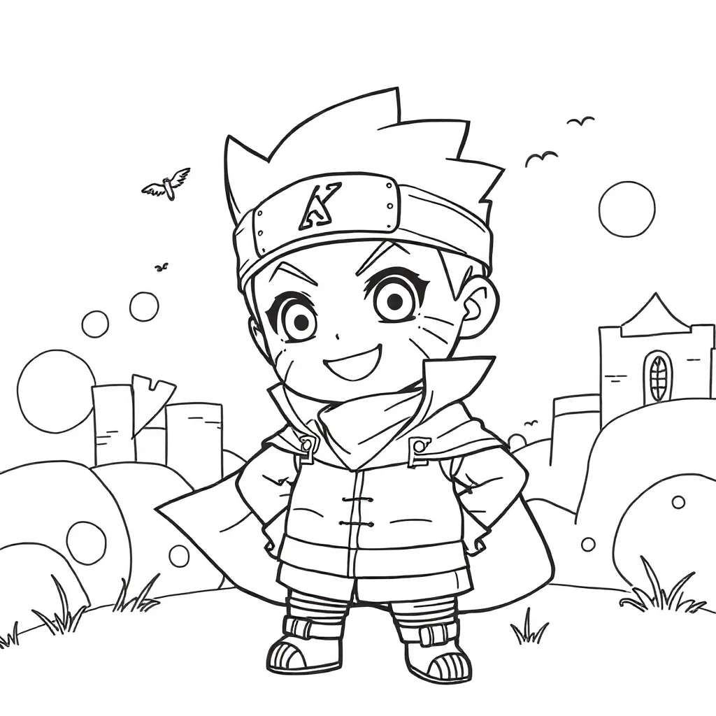 Naruto coloring pages