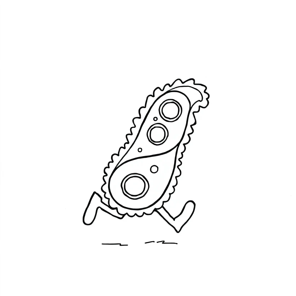 Paisley a paisley pattern running — easy paisley coloring page (ages 2–5)