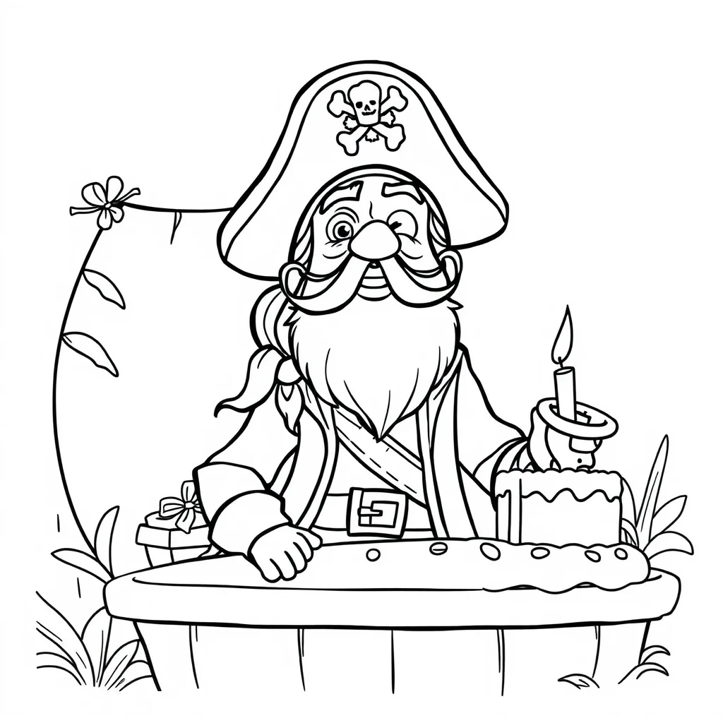 Pirates coloring pages