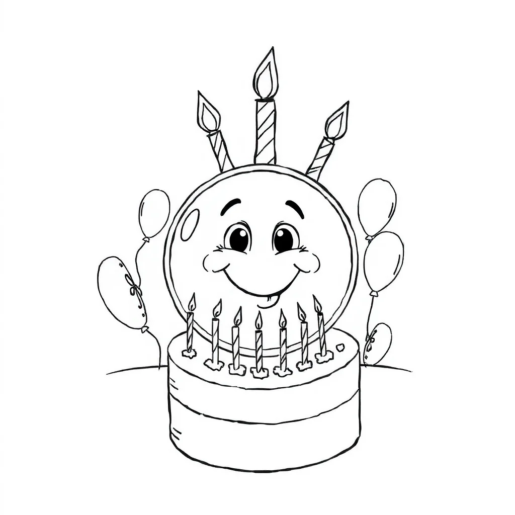 Shapes coloring pages