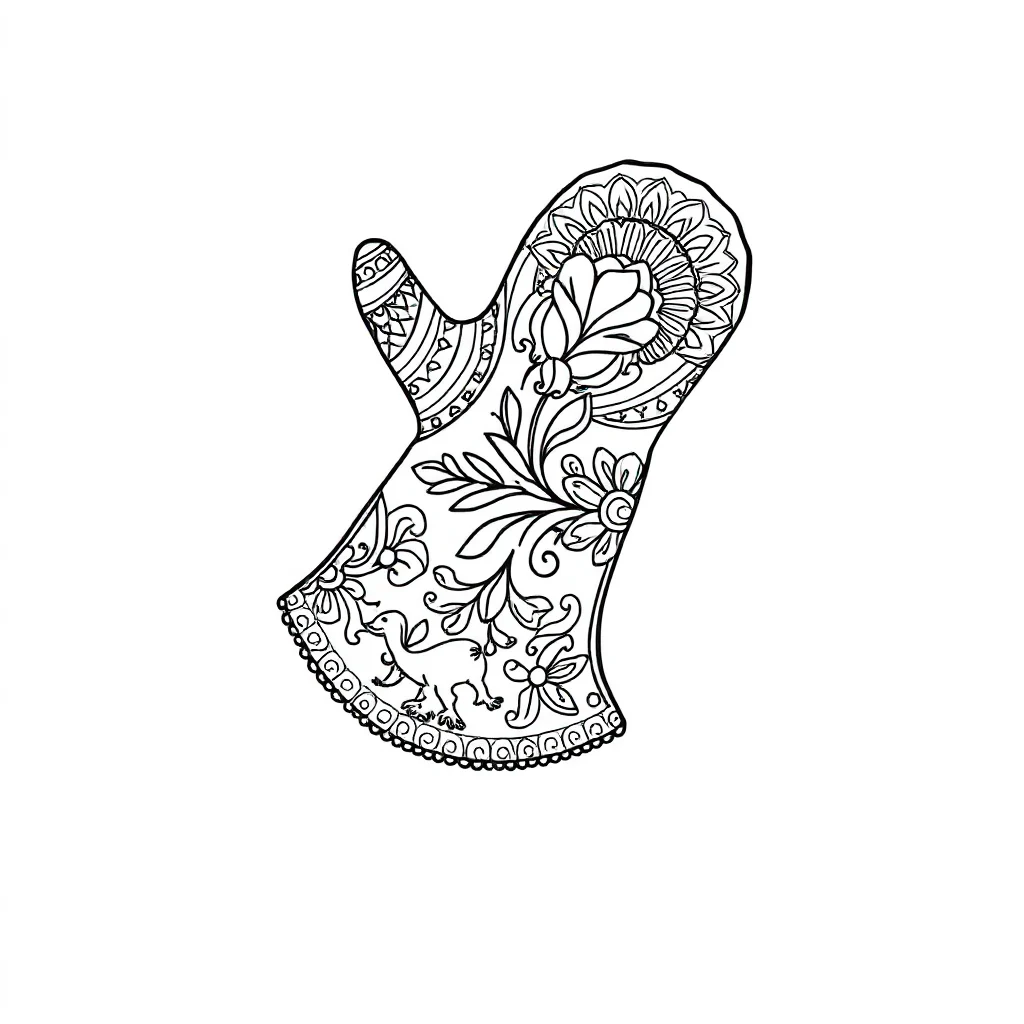 Winter coloring pages